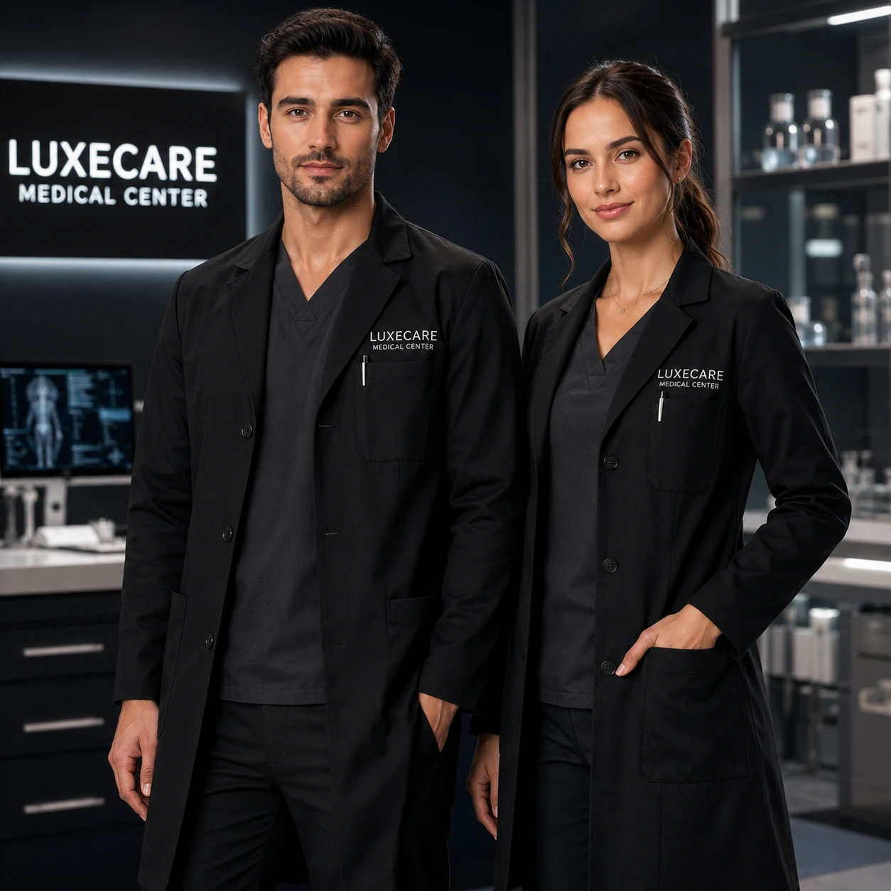 Black Lab Coat
