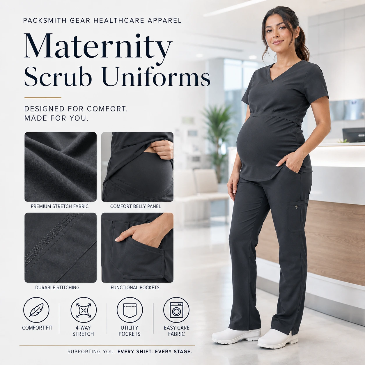 Maternity Scrub Uniforms