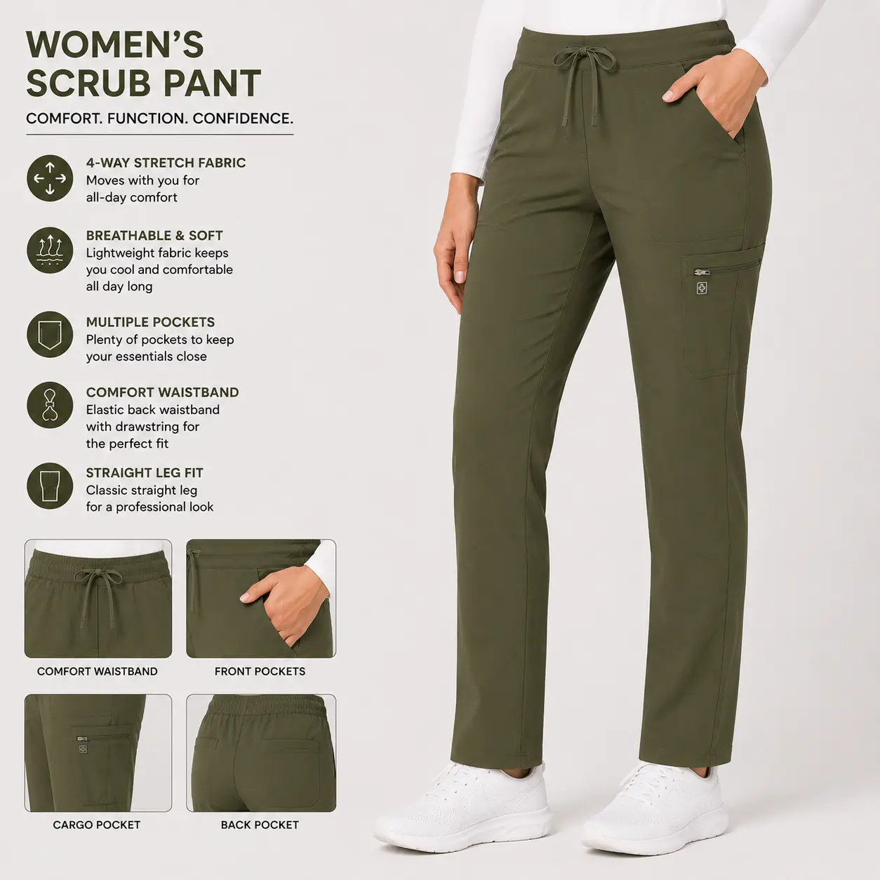 Scrub Pant For Women