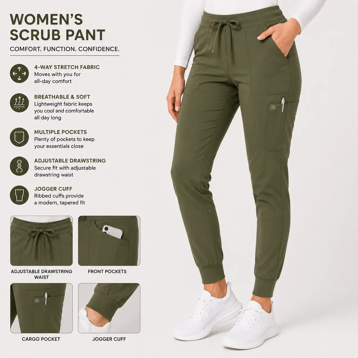 Scrub Pants For Women