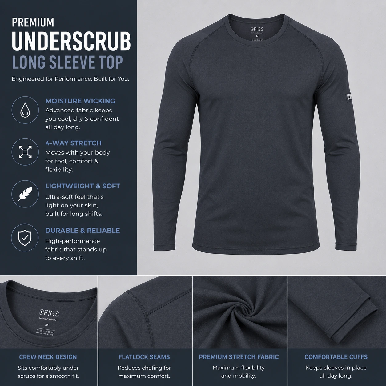 Scrub Undershirt​