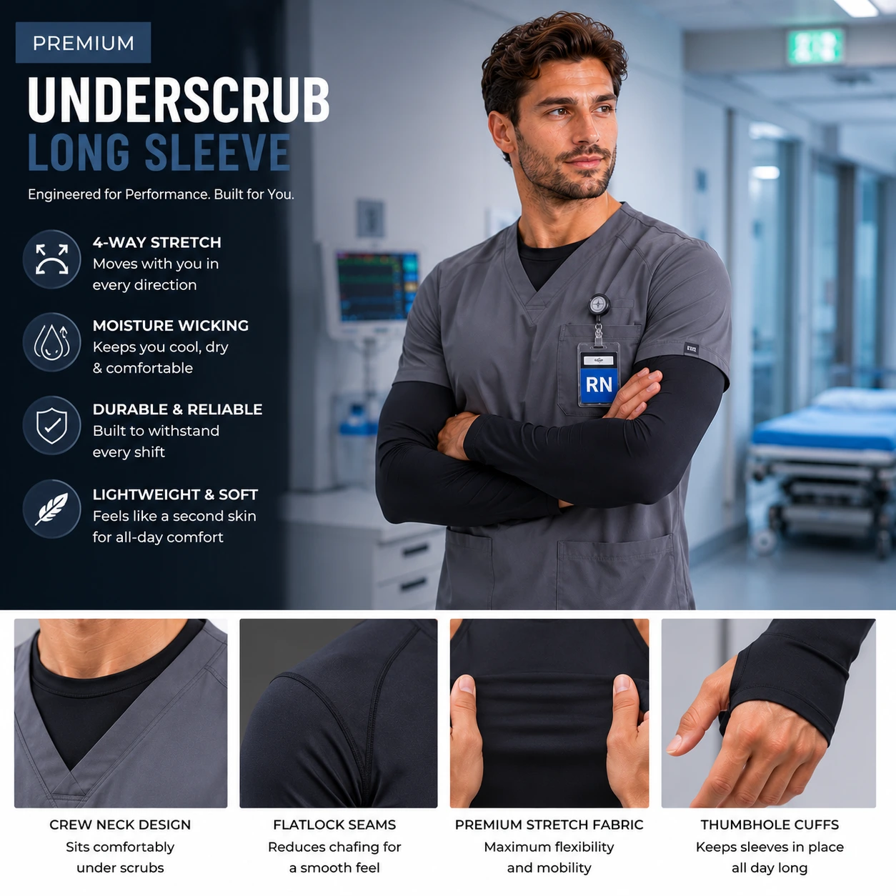 Underscrub Long Sleeves