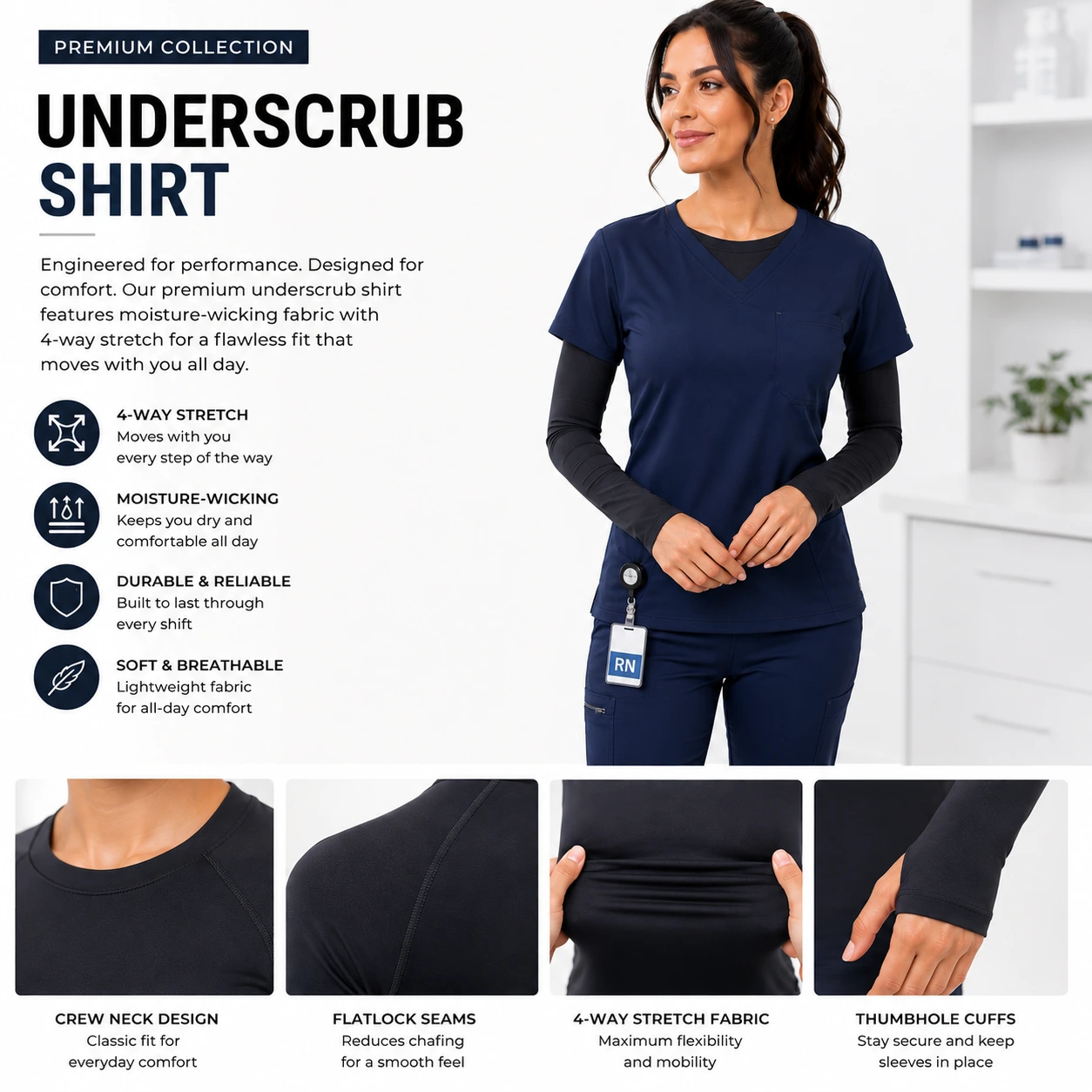 Underscrub Shirts