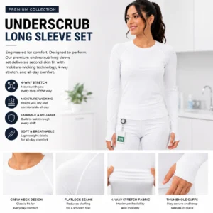 Underscrub Tops