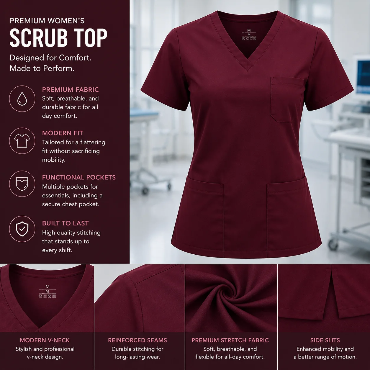 Womens Scrubs