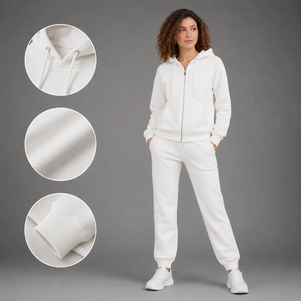 Cropped Hoodie Women