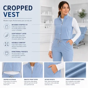 Cropped Vest Women