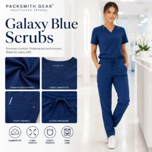 Galaxy Blue Scrubs
