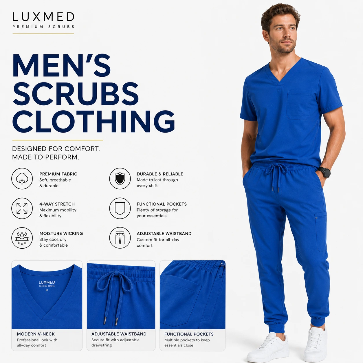 Mens Scrubs Clothing​