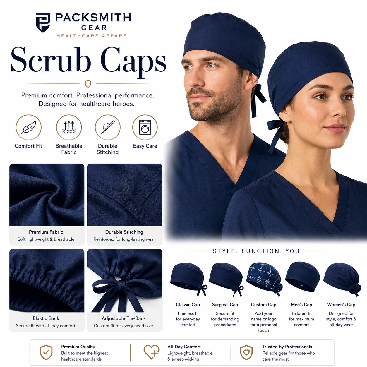 Scrubs Cap