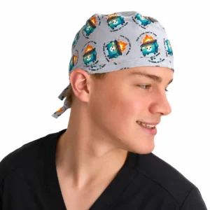 Halloween Scrub Caps Men USA