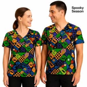 Halloween Medical Scrubs Sets USA