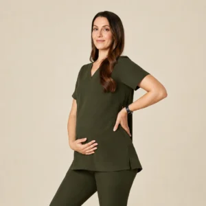 Maternity Scrubs Set Fall